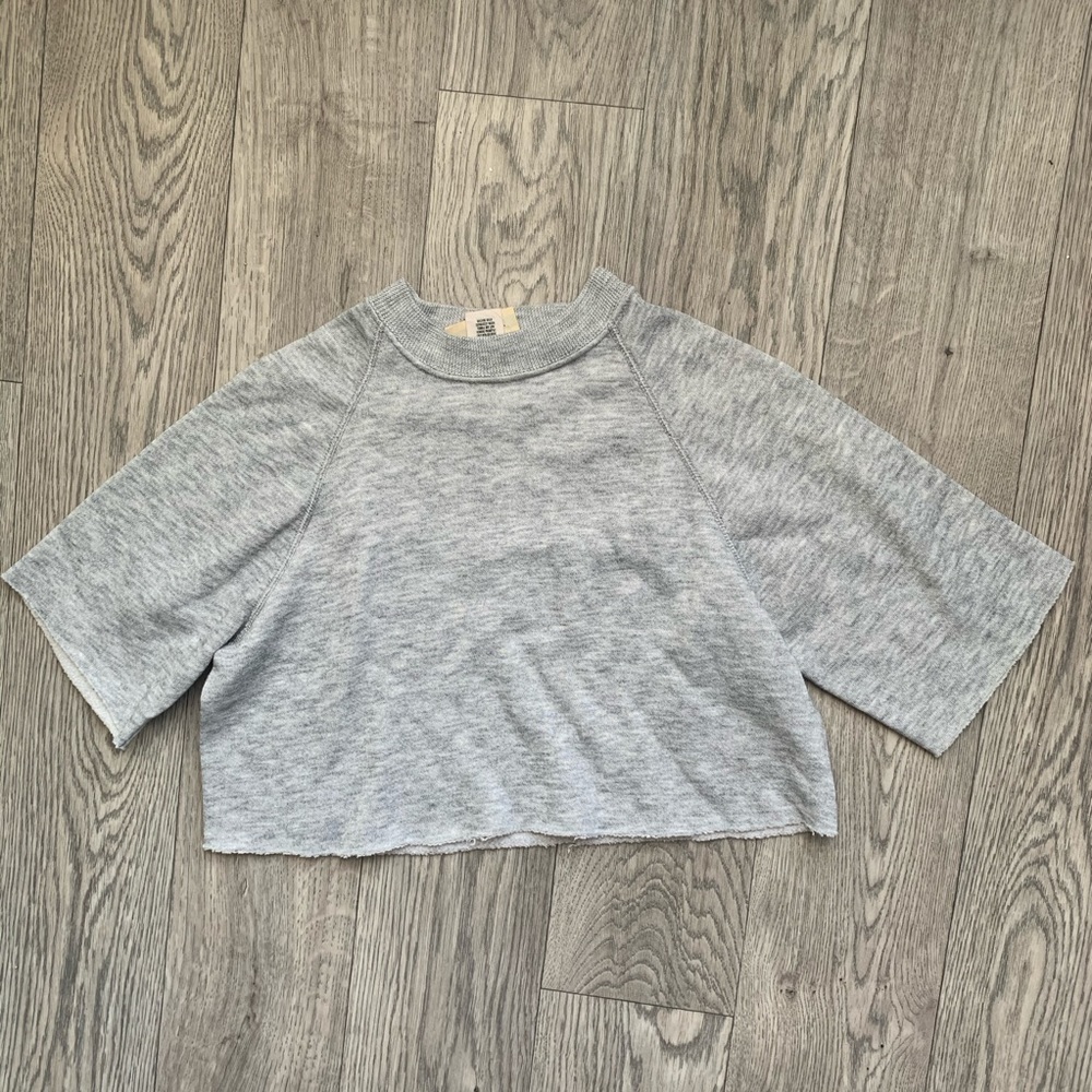 Cute gray fall sweater